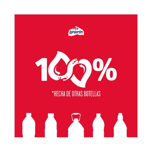 LANJARÓN Agua mineral botella de 2 l.