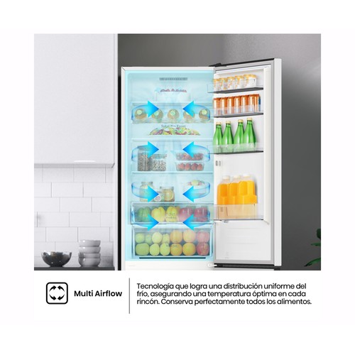 Frigorífico combi 201,7cm HISENSE RB440N4AWA, color blanco,  clasificación energética: A, H: 201,7cm, A: 59,5cm, F: 57,9cm, capacidad total: 336L.