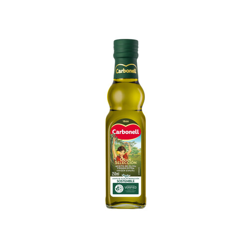 CARBONELL Gran Selección  Aceite de oliva virgen extra botella 250 ml.