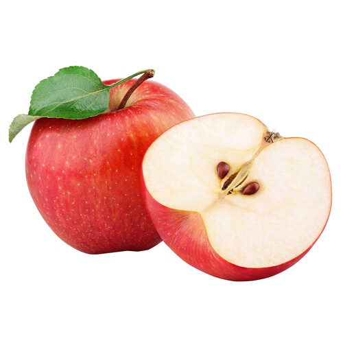 Manzana roja sabor-sabor bandeja 4 uds.
