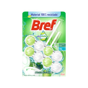 BREF Pastillas WC Menta Eucalipto BREF PRONATURE 2 uds. x 50 g.