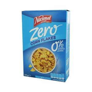 NACIONAL Cereales Corn Flakes Zero sin azúcares añadidos 375 g.