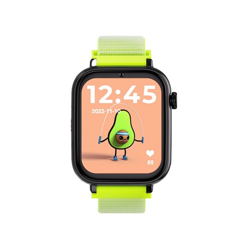 Smartwatch SAVEFAMILY SaveWatch Plus, Esfera Negra, Correa de Tela Fluor".