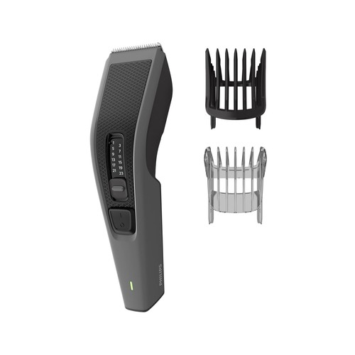 Cortapelos PHILIPS Hairclipper HC3525/15, uso con o sin cable, 13 longitudes, 2 peine-guía, autonomía hasta 45min.