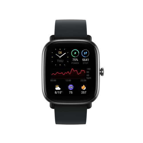 Smartwatch AMAZFIT GTS 2 Mini negro, pantalla 3,63cm (1,43) Amoled, GPS, Bluetooth.