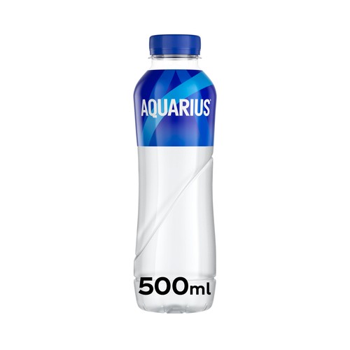 Bebida isotónica de limón AQUARIUS botella de 50 cl.