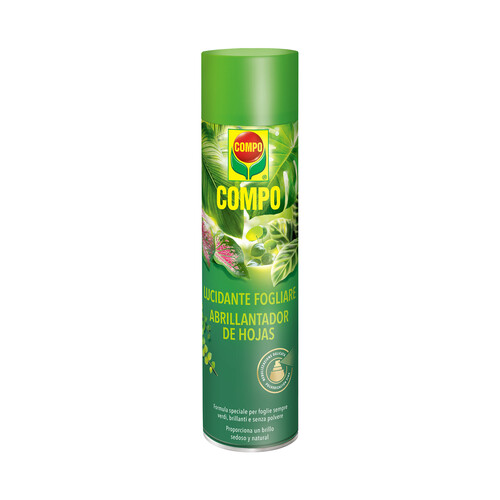 Spray de 600 mililitros abrillantador de hojas COMPO.