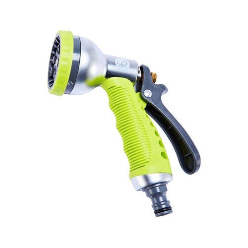 Pistola pulverizadora de 18,8 cm con 7 patrones, ideal para riego, GARDENSTAR ALCAMPO.