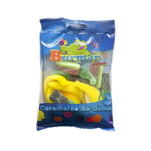 Imagen de BURMAR Caramelos de goma, mxto grande con azúcar 100 g.