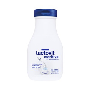 LACTOVIT Nutritivo Gel de baño o ducha para pieles normales a secas 90 ml.