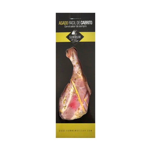 SUMMUM DEL SUR Pierna de cabrito en bolsa horneable.