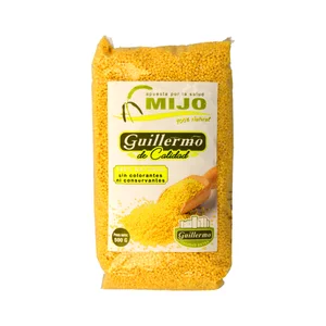 LEGUMBRES GUILLERMO Mijo 100% natural LEGUMBRES GUILLERMO bolsa 500 g.