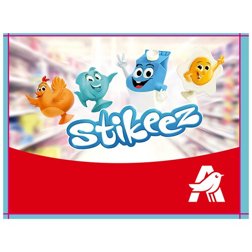 Sobre sorpresa Stikeez PRODUCTO Alcampo ¡Haz tu Compra