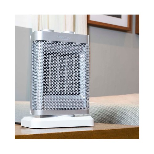 Calefactor CECOTEC Ready Warm 6100 Ceramic Rotate, 1500W, oscilante.