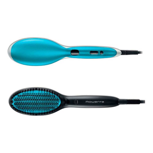 Cepillo alisador ROWENTA Power Straight CF5820, iónico, temperatura max: 200º.