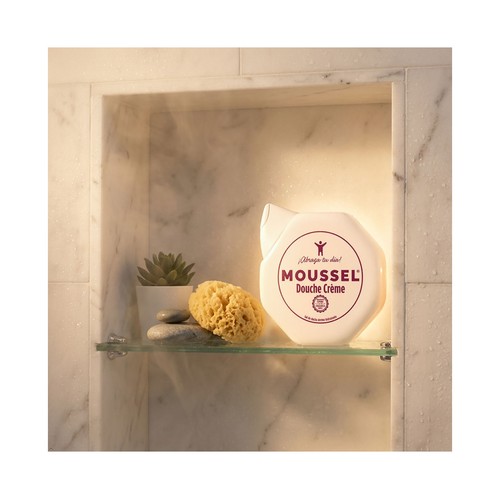 MOUSSEL Gel de baño o ducha cremoso, dermo hidratante con pH neutro 650 ml.