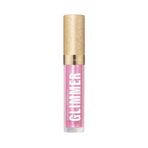 REVLON Super lustrous glimmer tono pink prisma Brillo de labios con efecto multidimensional.