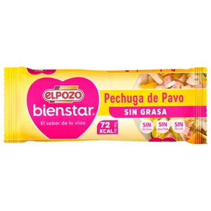 EL POZO Bienstar Pechuga de pavo cocida sin grasa 340 g.