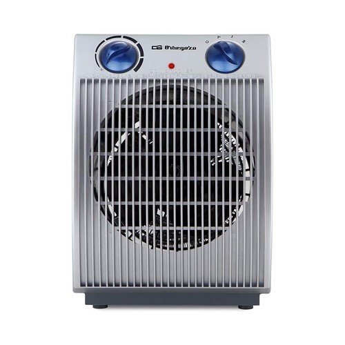 Calefactor eléctrico ORBEGOZO FH 6031, 2200W,  2 modos, termostato.