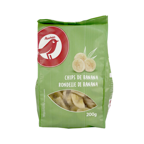 PRODUCTO ALCAMPO Chips de banana PRODUCTO ALCAMPO 200 g.