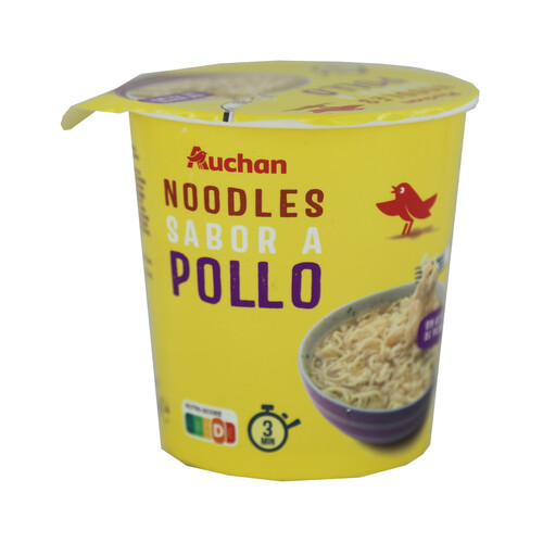 PRODUCTO ALCAMPO Noodles sabor pollo vaso 650 g.