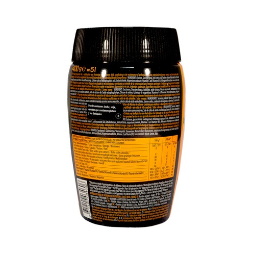 ISOSTAR Bebida deportiva isotónica en polvo con sabor a naranja Hydrate & Perform, 400 g.