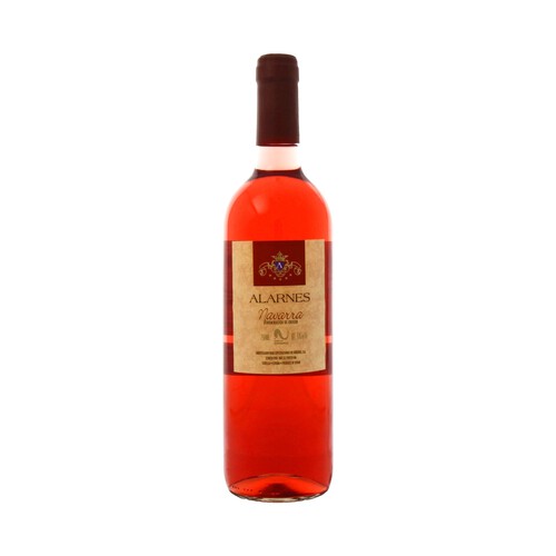 ALARNES Vino  rosado con D.O. Navarra botella de 75 cl.