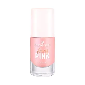 ESSENCE Fairy pink tono 04 rosa chicle Esmalte de uñas con brillo nacarado.