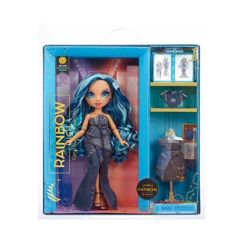 RAINBOW HIGH Fantastic Fashion Doll- Blue +4 años