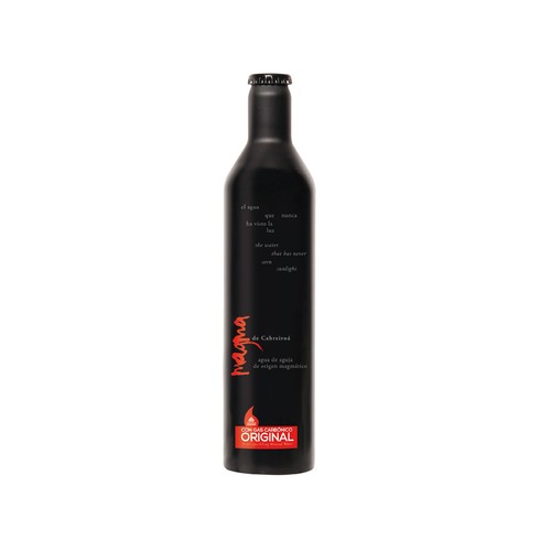 CABREIROA MAGMA  Agua mineral con gas botella de 50 cl.
