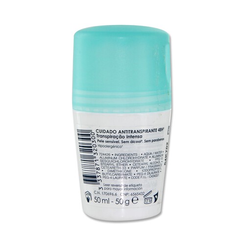 VICHY Desodorante roll on antitranspirante VICHY 50 ml.