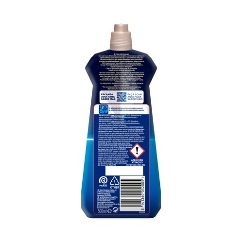FINISH Abrillantador para lavavajillas, 125 lavados FINISH 500 ml.