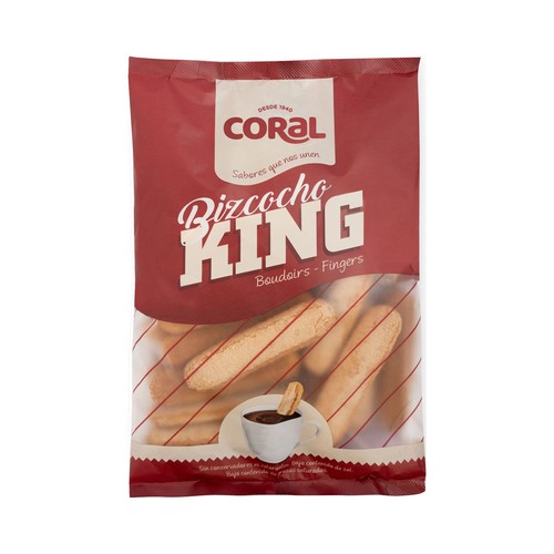 Bizcocho King CORAL 300 g.