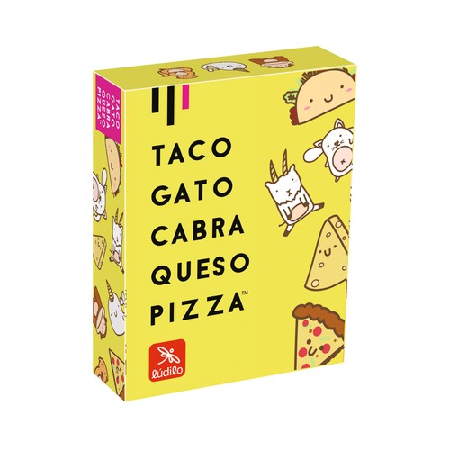 Taco, Gato, Cabra, Queso, Pizza, juego de cartas, LÚDILO