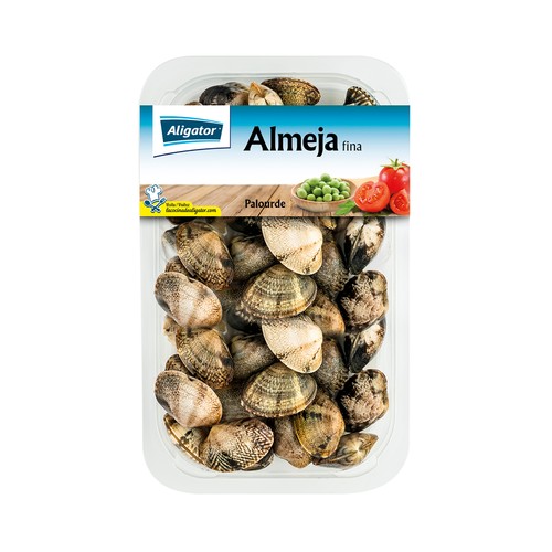 ALIGATOR Almeja entera fina 20 / 30 congelada ALIGATOR 250 g.