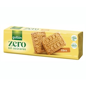 Imagen de GULLÓN Zero Galletas de fibra sin azúcares 170 g.