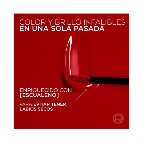 L´ORÉAL PARIS Infaillible laque resistance tono 215 Drunk in rose Pintalabios líquido de larga duración.