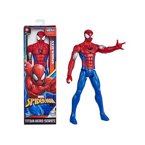 Figura articulada de 30cm de alto, Titan Hero Series SPIDERMAN.