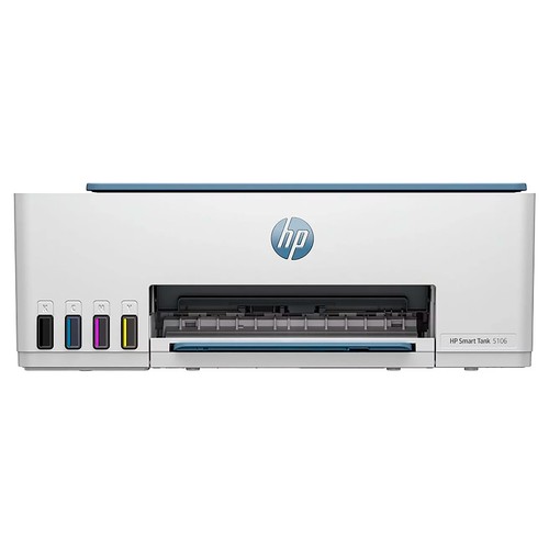 Impresora multifunción tinta HP Smart Tank 5106, WiFi, Bluetooth, doble cara.