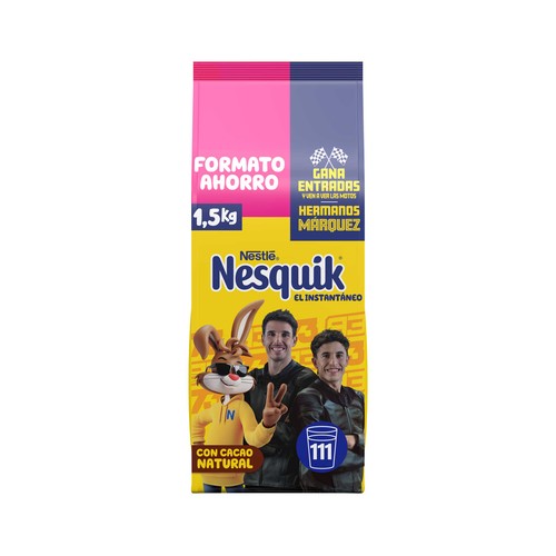 NESQUIK Cacao instantáneo 1,5 kg.