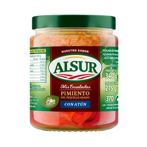 Ensalada de atún con pimientos 275 gr.
