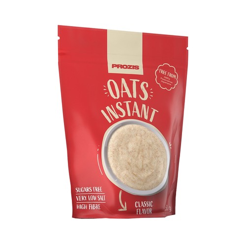 PROZIS Harina de avena instantánea y natural PROZIS 1250 gr.