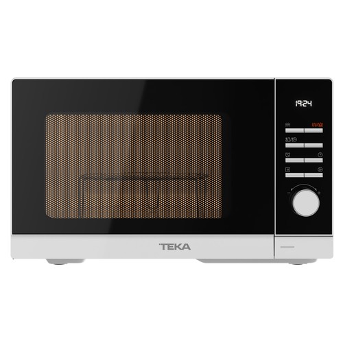 Microondas con grill  TEKA MWEFS25GWH, color blanco, capacidad 25L, potencia 900W, grill: 1000W.