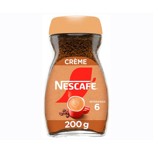 Café soluble con mucha crema NESCAFÉ CLASSIC 200 g.