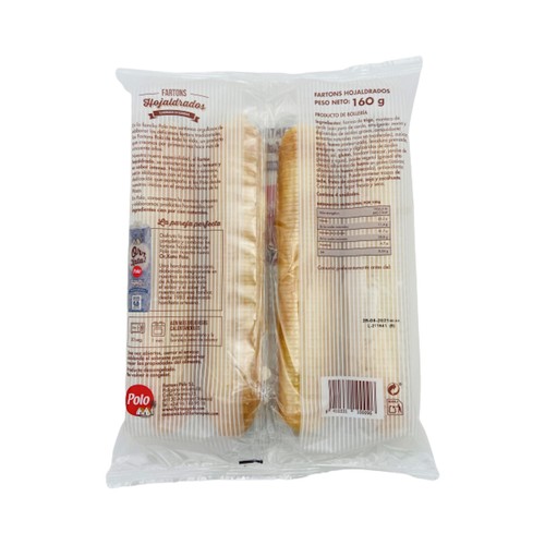 POLO Fartons hojaldrados 4 uds. 160 g.
