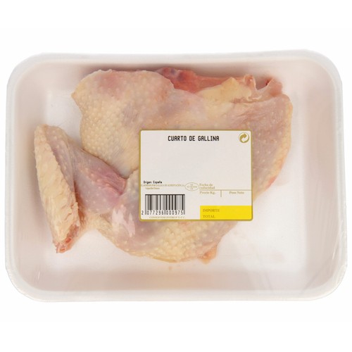 Cuarto de gallina.
