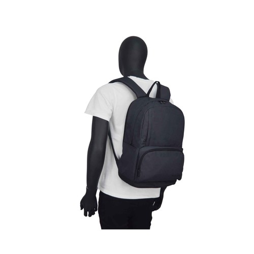 Mochila de viaje London M, color negro 20L, AIRPORT ALCAMPO.