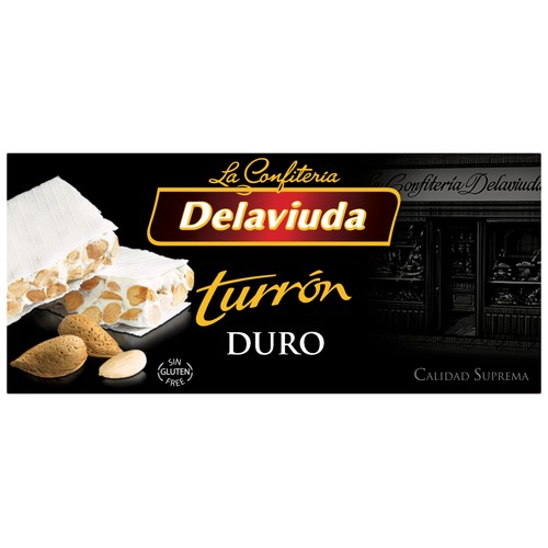 DELAVIUDA Turrón duro 250 g.