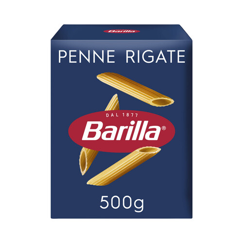 BARILLA Pasta Penne Rigate N.73 (Macarrones) BARILLA 500 g.