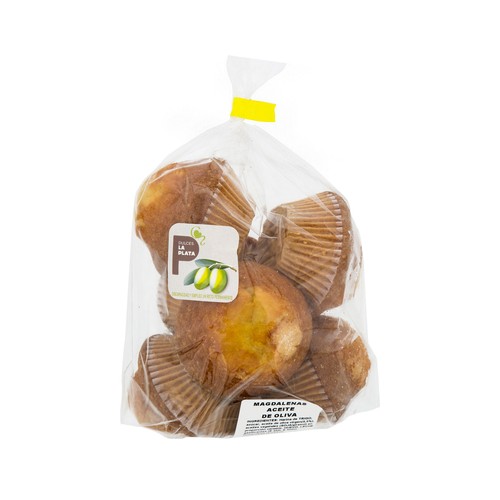 Magdalenas aceite de oliva 6 unidades 480 g.